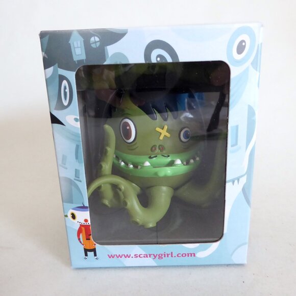 RARE NEW 2004 3” SCARY GIRL DESIGNER URBAN ART VINYL FIGURES LOT OF 7 - Picture 6 of 11